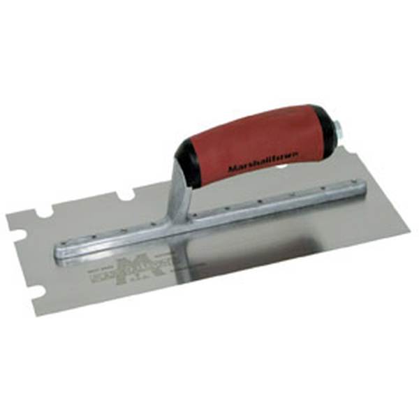 EIFS Steel Notched Trowel 1/2